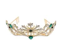 Ipetboom Couronne d'anniversaire : Couronnes de reine en strass, accessoires pour cheveux d'Halloween pour mariée, demoiselles d'honneur, bal de promo, costume de cosplay