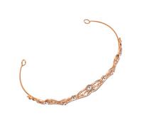 Ipetboom couronne de mariée couronnes de princesse mariage baroque couronne princesse couronne de princesse diadème brillant créatif couronne de robe de mariée alliage Rose Gold