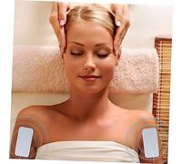 Ipetboom Coussinets Auto-adhésifs De Massage Électrique En Gel Conducteur 5x10 Cm, Lot De 4 Fil Pour Soulagement Musculaire, Tapis De Remplacement Non Tissé, Usage Corps Varié