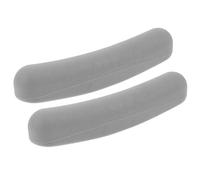 Ipetboom Coussinets de Béquille pour Usage Intérieur et Extérieur Accessoires Confortables 2pcs en Caoutchouc Antidérapants et Résistants à L'usure pour Poignées de Fauteuil Roulant