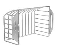 Ipetboom Couvercle de Caniveau Anti-Obstruction en Acier Inoxydable 201 Grille Drain 205 MM Côté Mur Filtre à Débris et Protection Anti-Rongeurs pour Balcon la Cuisine et Salle de Bain