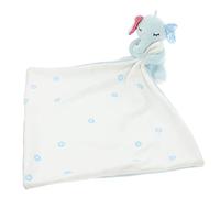 Ipetboom Couverture De Sécurité Bébé Peluche Bleu Éléphant, Serviette Apaisante Douce En Polyester, Compagnon Sensoriel Pour -nés Et Tout-petits, Usage Quotidien En Chambre D’garçon Et Filles