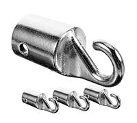 Ipetboom Crochet De Remplacement pour Baguette De Store 4pcs en Alliage Accessoires Polyvalents pour Stores Verticaux Facile à Installer Solide