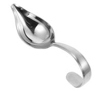 Ipetboom Cuillère à Sauce Acier Inoxydable Épaisse Pointe Fine pour Décoration Précise pour Mesure et Service