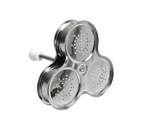 Ipetboom Cuiseur à Œufs Inox à Compartiments Panier Vapeur pour Vapeur Ustensile de Cuisine Pratique avec Ressort pour Retirer Facilement Œufs Compatible Cuisinière