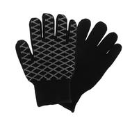 Ipetboom De Barbecue En Silicone 2pcs De Gril Résistants à La Chaleur De Cuisine Anti Glisse Pour Hommes Et Femmes 26cm Couleur Rayé