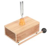 Ipetboom de Chakra 512Hz Ensemble de Métalliques avec Marteau pour Yoga et Relaxation Instrument d'Expérimentation Outil Éducatif pour Physique