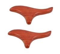 Ipetboom De Massage Des Tissus Profonds Triangle En Bois Naturel Ensemble D'outils De Massage Thaïlandais Portables Et Doux Pour Les Pieds