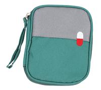 Ipetboom de médecine Portable Petit Urgence Trousse de Toilette Format Voyage de Rangement Multifonctionnel Tissu Oxford Green