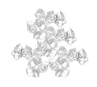 Ipetboom Décorations pour Aquarium Pierres Daquarium Blanches 18x25mm Graviers Décoratifs Ornements De Paysage Daquarium Pierres Artificielles Décor