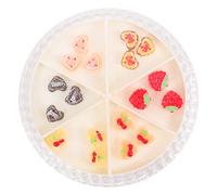 Ipetboom Décorations pour Ongles Forme de Bonbons et Desserts pour Manucure DIY Clous Décoratifs Brillants Breloques pour Ongles Artisanaux