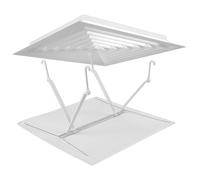 Ipetboom Déflecteur Air Carré pour Climatiseur Protection Air pour Ventilation Centrale Au Plafond Accessoire Polyvalent pour Bureau et Maison