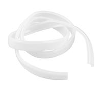 Ipetboom Diffuseur Canal Lumineux LED Incurvé 16 Mm en Pvc Souple, 1 Mètre, Cache Bande LED pour Éclairage Linéaire, Manchon Protecteur Anti-éblouissement Bureau et Coin Lecture