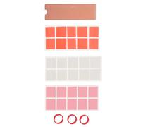 Ipetboom Dissipateur Thermique en Cuivre pour SSD Nvme 22X80 22X110 Ailettes de Refroidissement Métalliques Empilables Anneau Silicone Réutilisable Thermique Efficace pour SSD