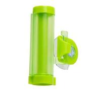 Ipetboom Distributeur de Dentifrice à Ventouse Presse Tubes Réutilisable Organisateur pour Salle de Bain Vert