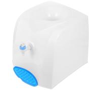 Ipetboom Distributeur D'eau Froide Portable Mini pour Comptoir, Robinet, Compatible Bouteille D'un Gallon, Plastique Robuste, Bureau, Camping et Pique-niques, Fontaine à Eau Compacte