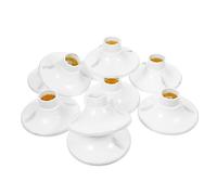 Ipetboom Douille E27 Ignifuge en Bakélite Lot de 10 Support de Lampe de Plafond Douille de Lampe LED Installation Facile Bricolage à