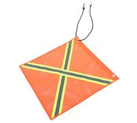 Ipetboom Drapeau Réfléchissant pour Véhicules et Remorques Signal de Sécurité de Nuit PVC Visibilité Conditions Météo Dégradées