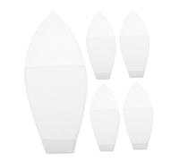 Ipetboom Enfile-chaussettes sans Orteils Blanc 5 Pièces, Dispositif Flexible pour Bas, Aide à L’enfilage pour Personnes Âgées, Outil D’habillage Réutilisable, Confort Peau Sensible, Usage