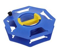 Ipetboom Enrouleur de Câble Électrique Manuel Bleu Portable, Bobine Plastique Petite Taille pour Camping et Caravane, Support de Cordon Ouvert Léger et Résistant pour Rangement de Câbles