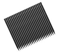 Ipetboom Ensemble de 100 Outils d'Ouverture Mobile Antistatiques en Plastique Noir Spudgers Plats et Pointus pour Démontage et Réparation d'Écrans de Téléphones Portables Kit Complet