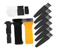 Ipetboom Ensemble de Brosses de Nettoyage pour Tondeuse à Cheveux 48 Pièces Brosse pour Tondeuse à Cheveux Duster Clavier Brosse Petite Électrique