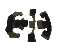 Ipetboom Ensemble de Coussinets en Mousse à Mémoire de Forme pour Casque Kit de Doublure de Rechange Légère et Respirante Protection Amortissante Couleur Vert Armée 1 Jeu
