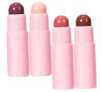 Ipetboom Ensemble de Rouges à Lèvres Mats 4 Pièces Taille Standard, Couleur Mixte, Hydratant et Longue Tenue, pour Femmes, Maquillage Quotidien et Professionnel Couleur Aléatoire