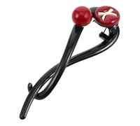 Ipetboom Épingle à Cheveux Fourbure Décoration Intérieure Barrettes Bandeau Serviette Décoration Esthétique De La Pièce Trucs De Mariée Arcs Pour Les Filles Pinces à Cheveux Rouge Plastique