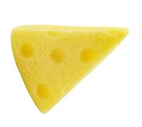 Ipetboom Éponge Exfoliante Forme De Fromage Éponge Nettoyante Pour Visage Pour Démaquillage Nettoyage Adaptée Aux Pratique