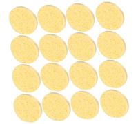 Ipetboom Éponge Nettoyante Visage Éponges Maquillage 40 Pièces Taille Ronde 80×8 Mm Cellulose Compressée Exfoliante Pour Peau Sensible Nettoyage Quotidien