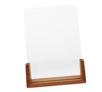Ipetboom Étagère De Pour Acrylique Avec Base Support Échantillons De Faux Pour Pratique Salon Et Affichage