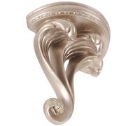 Ipetboom Étagère Murale Flottante Support de Rangement Décoratif Style Européen Charge Lourde pour Salon et Bureau