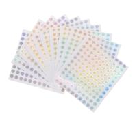 Ipetboom Étiquettes D'approbation du Contrôle Qualité Autocollantes Vertes 10 Feuilles Inviolables pour Vérification Produits Bureau Assurance Qualité