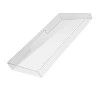 Ipetboom Étui Clavier Transparent Acrylique Housse De Clavier Étanche pour Protection Quotidienne Couvre Clé Facile à Nettoyer