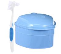 Ipetboom Étui de Rangement pour Prothèses Dentaires Dents Kit de Nettoyage de Stockage pour Voyage Activités Extérieur