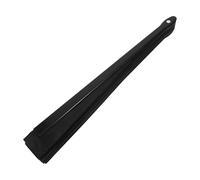Ipetboom Éventail Pliable Noir de Style Chinois pour Scène et Décoration de Bureau, Léger en Abs et Polyester, Accessoire de Performance et Danse Élégant