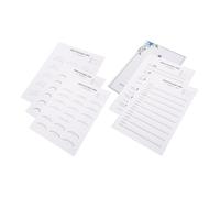 Ipetboom Eyelash Mapping Practice Sheets Cahier Exercices Pour Extensions De Pour Débutants Formation Et Pratique Des Applications De