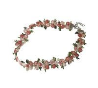 Ipetboom Femme de Cou Élégant Rose Décoration pour Événements