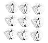 Ipetboom Filet à Cheveux Invisible en Nylon Élastique Lot de 100 Pièces 6 Accessoires et Confortable pour Hôtesses de L'Air et Danseurs