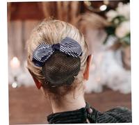 Ipetboom Filet à Chignon Pour Femme Bandeau à Nœud Accessoire De Coiffure Pince Pour Cheveux Maintien Sûr