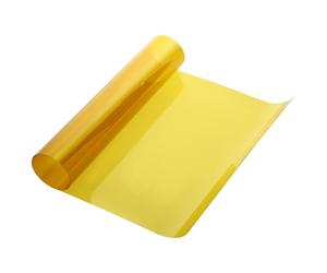Ipetboom Filtre à Gel pour éclairage Film de Couleur d'éclairage Transparent Film coloré pour vitres Pet Jaune Bonne Transmission Lumineuse pour Lampe Spot 66MM Photographie et théâtre