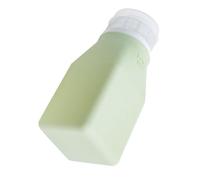Ipetboom Flacons De Voyage Rechargeables 100 Ml En Silicone Carrés Vert Fruité Pour Shampoing Et Savonnette, Format Compact Pour Voyages Et Soins Personnels