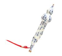 Ipetboom Flûte de Gourde Hulusi Ethnique Bleu La B pour Débutants Adultes et Garçon Fille Instrument à Vent Traditionnel Chinois pour Apprentissage et Cadeau Musical