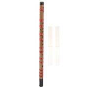 Ipetboom Flûte Traversière Bambou Traditionnel Chinois pour Débutants Instrument de Musique Mélodieux Design Simple et Confortable à Prendre Main