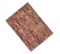 Ipetboom Fond Photo Arrière-Plan Mur de Briques Rétro en Polyester, Grand Format, Décoration Suspendue pour Photographie et Fête de Remise de Diplôme