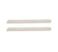Ipetboom Glissière de Tiroir Auto-Adhésive Blanche 26.4 X 3 CM Lot de 2 pour Armoire Cuisine et Rangement Multifonction