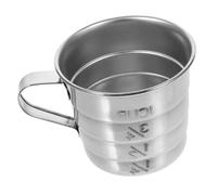 Ipetboom Gobelet Doseur Acier Inoxydable Cylindre Mesurant Multi Usage pour Café Outil de Cuisine Pratique et