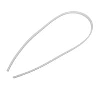 Ipetboom Goulotte Diffuseur LED Flexible en Pvc 10 Mm pour Bande Lumineuse Murale, Cache-rail Incurvé Haute Transparence, Canal Linéaire pour Éclairage Intérieur et Décoration