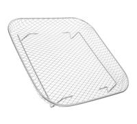 Ipetboom Grille Carrée pour Friteuse à Air Chaud 304 Acier Inoxydable Support Métallique Cuisson Uniforme Légumes Viande Déshydratation Cuisson Intérieure Simple et Pratique